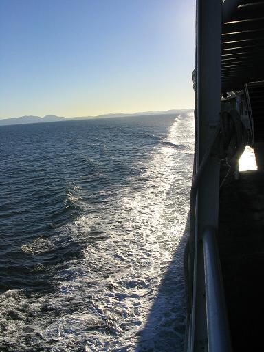 leaving Vancouver Island